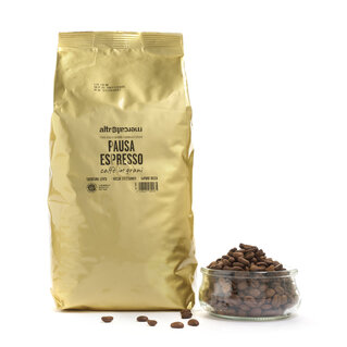 Caffè in grani - Pausa espresso vending  – arabica e robusta – equosolidale – 1 kg