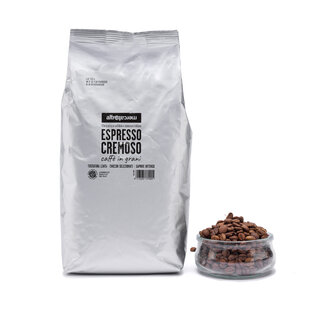Caffè in grani – Espresso cremoso vending – equosolidale – 1 kg