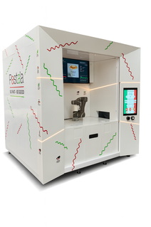 Distributore automatico di pasta fresca completamente autonomo
